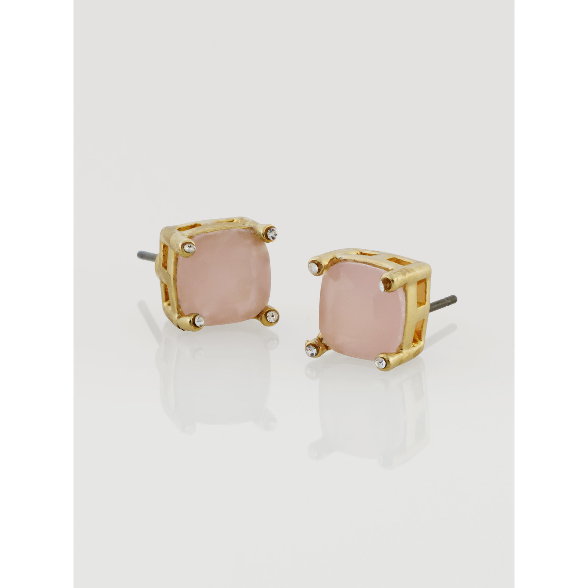 Ralph Lauren Rose Quartz Stud Earrings in Pink Lyst