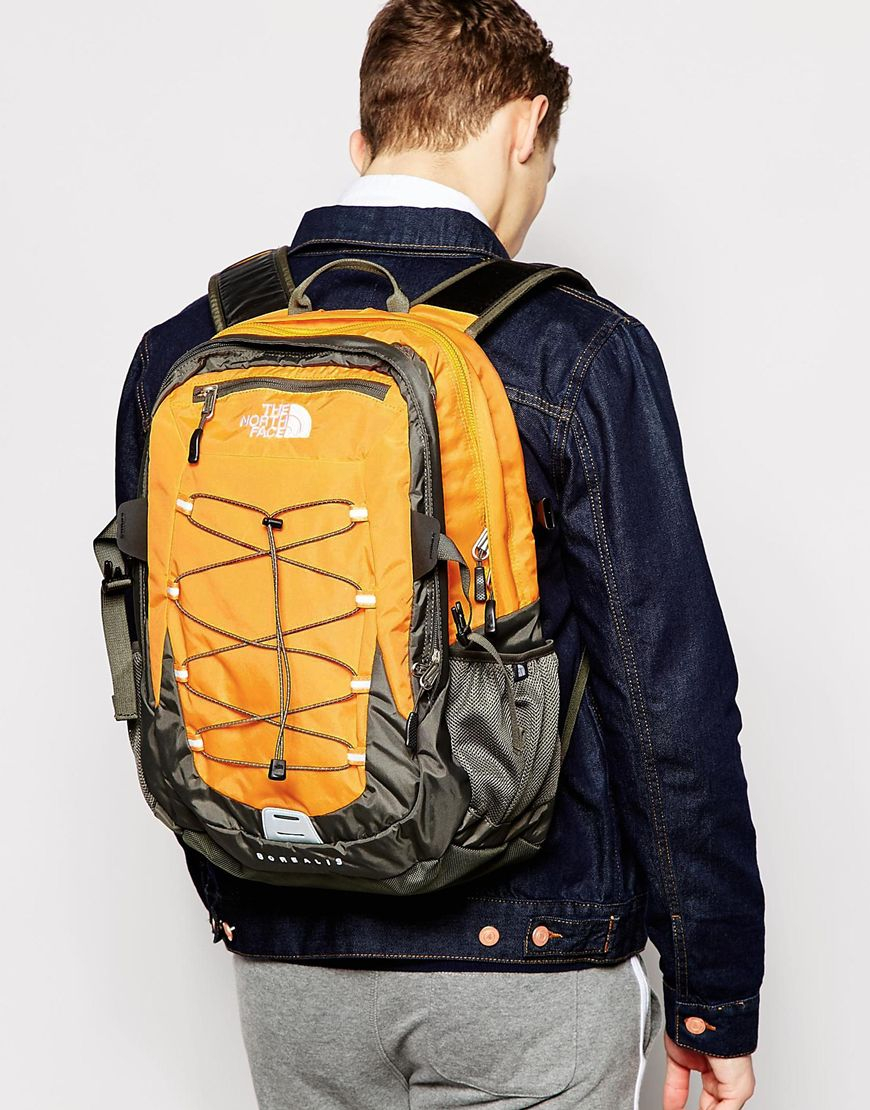 The North Face Borealis Backpack in Orange for Men - Lyst