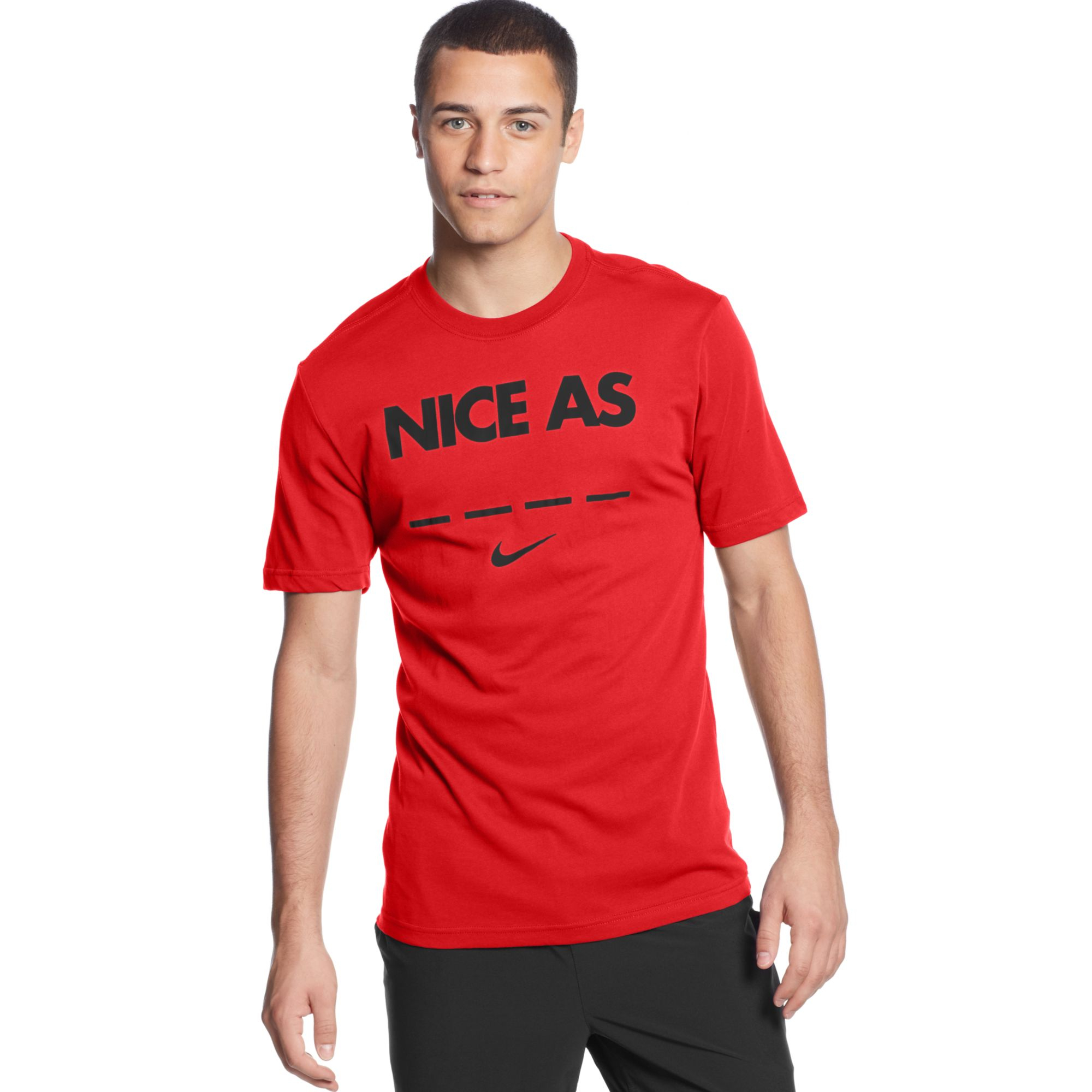 Nike Nice As Tshirt in University Red 