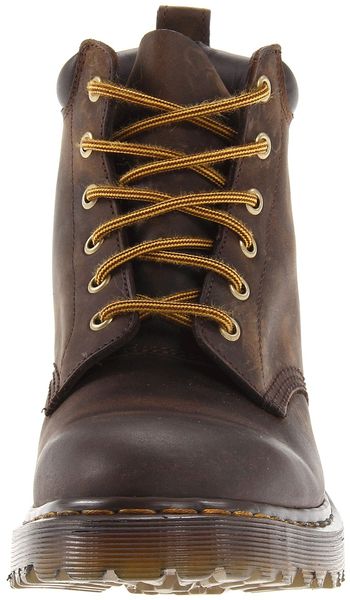 Dr. Martens 939 6-Eye Padded Collar Boot in Brown for Men (Gaucho ...
