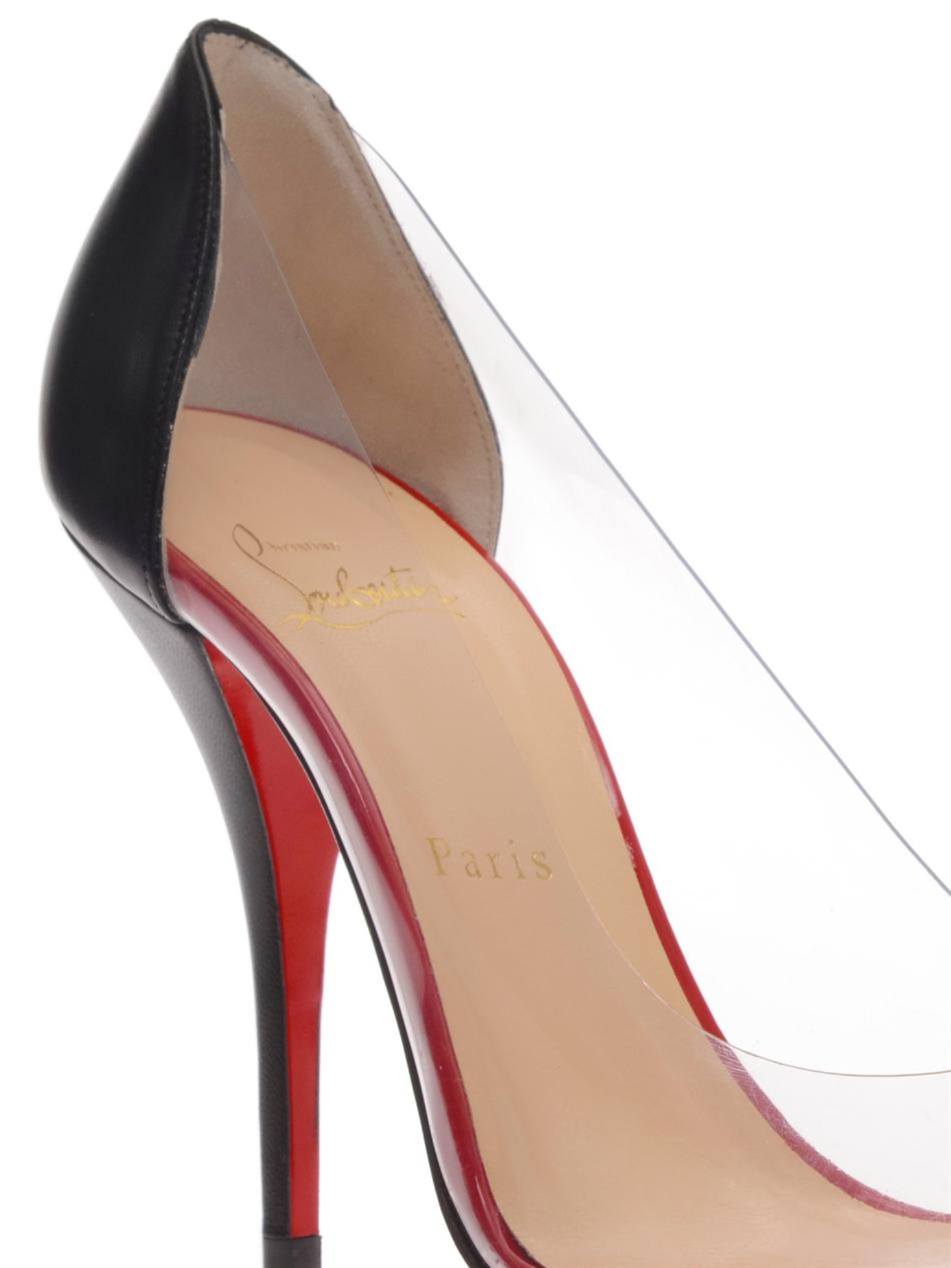 louboutin perspex heels