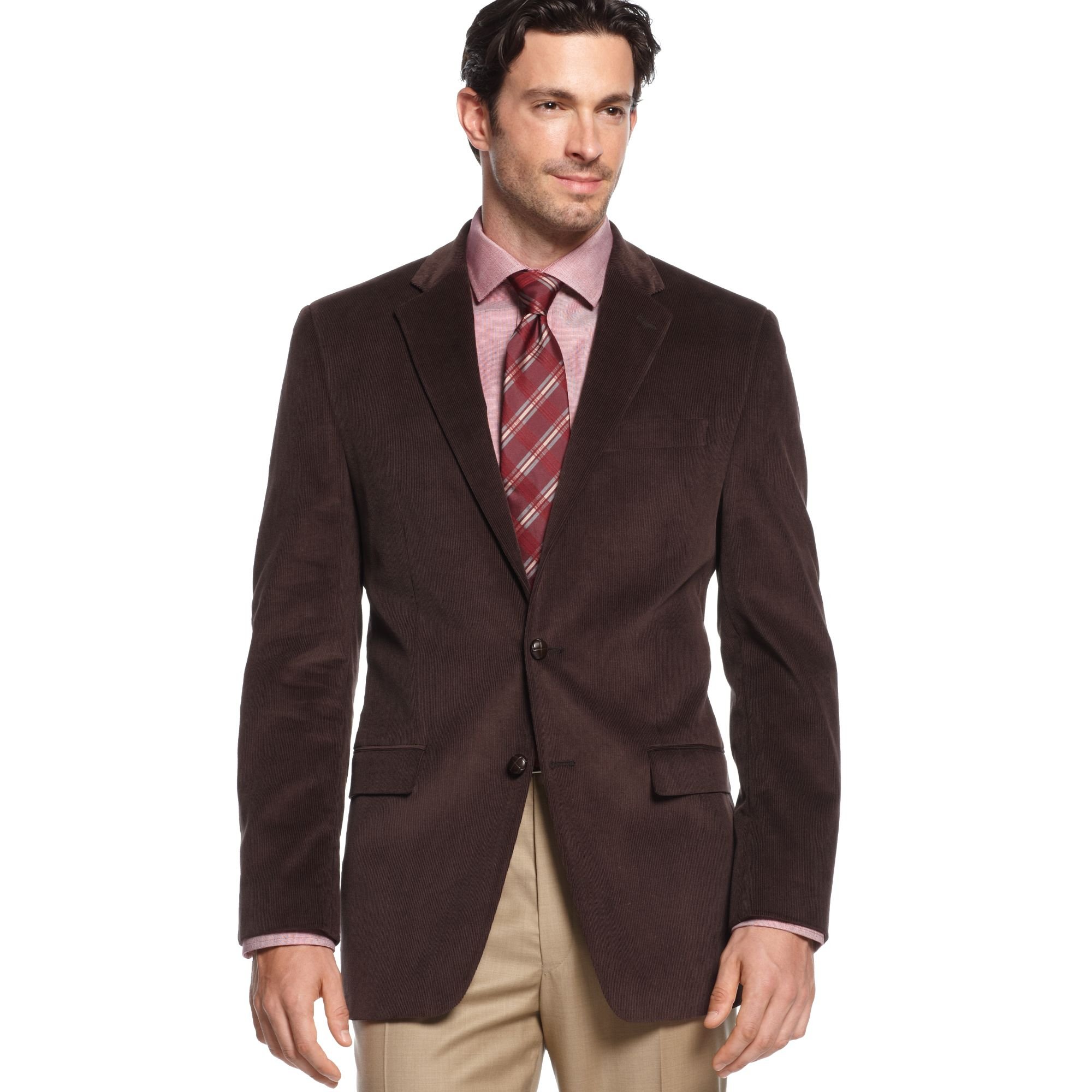 Lauren by Ralph Lauren Jacket Corduroy Blazer with Elbow Patches Big and  Tall in Brown for Men | Lyst