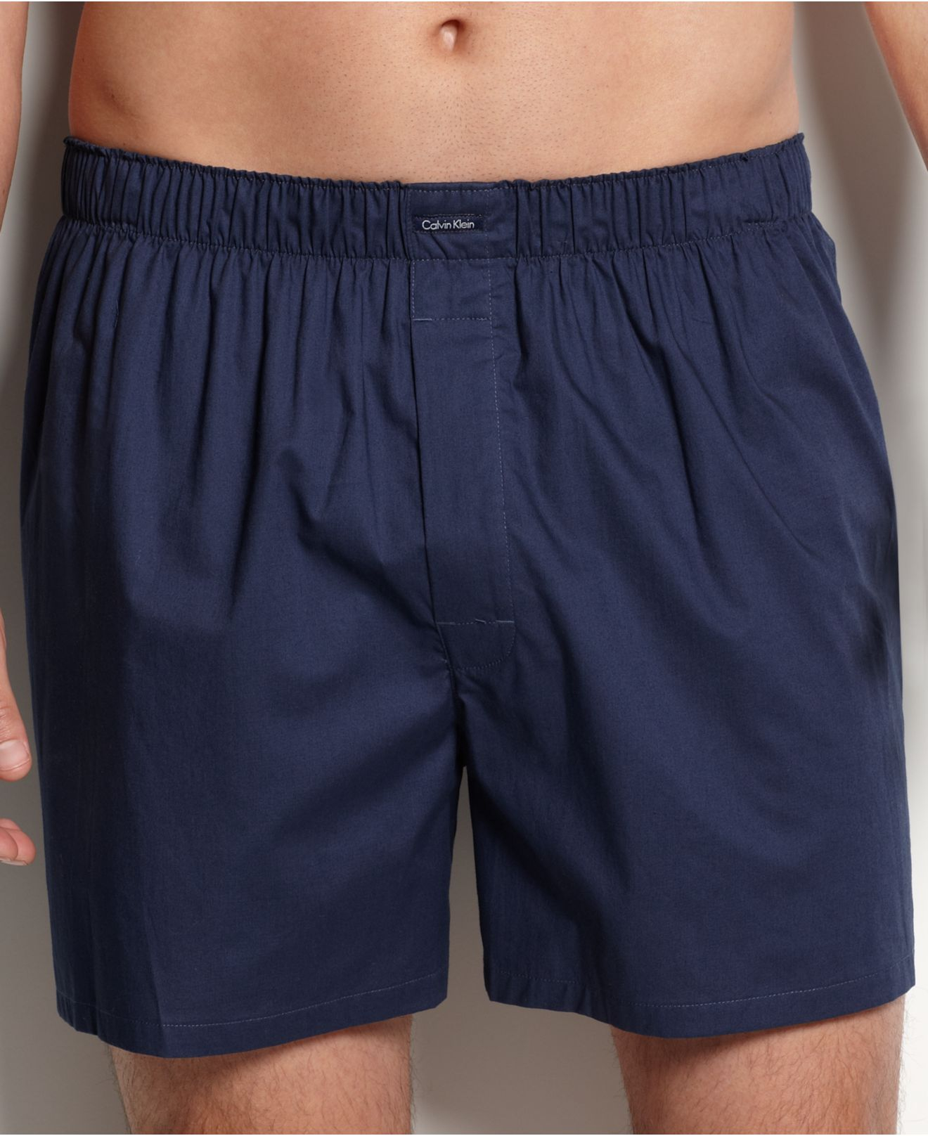 Calvin Klein Relaxed Fit Woven Boxer U1147 in Deep Sky (Blue) for Men - Lyst