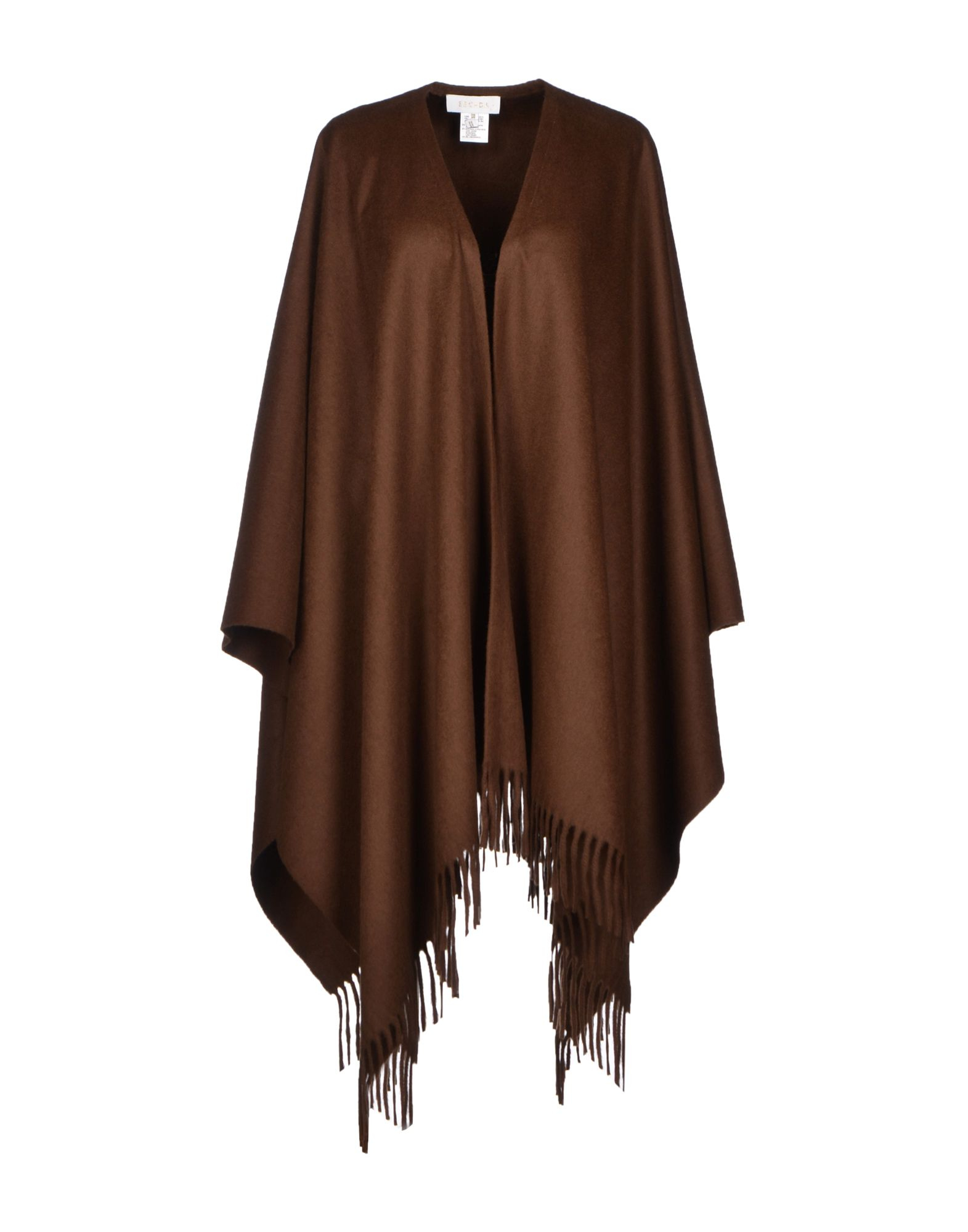 Escada Cloak in Brown (Dark brown) | Lyst