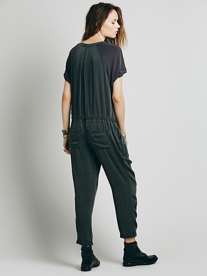 free people utility jumpsuit