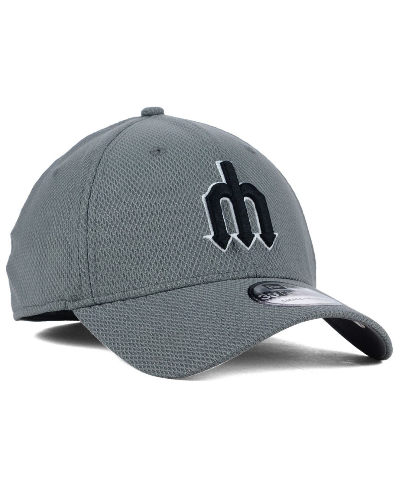 Lyst Ktz Seattle Mariners Diamond Era Gray Black White 39Thirty Cap