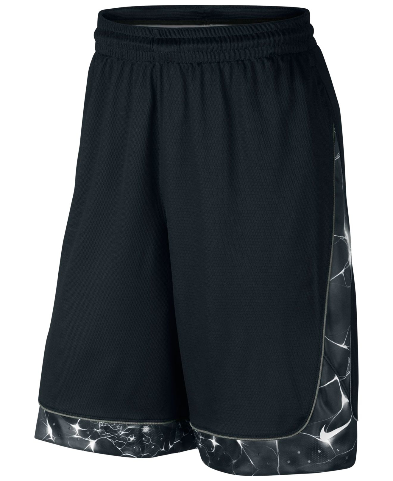 nike dri fit black and grey