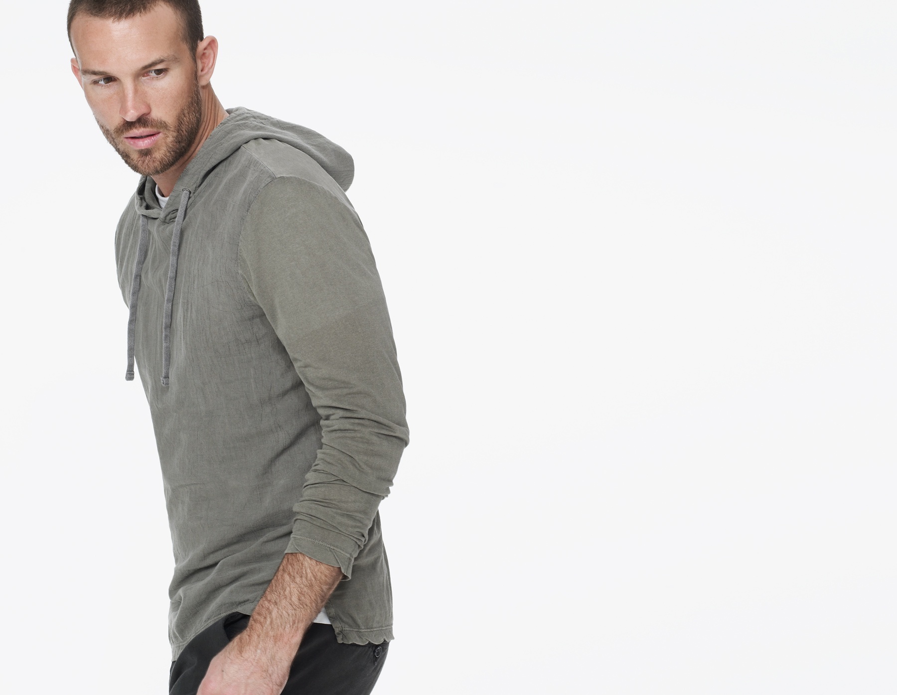 james perse mens hoodie