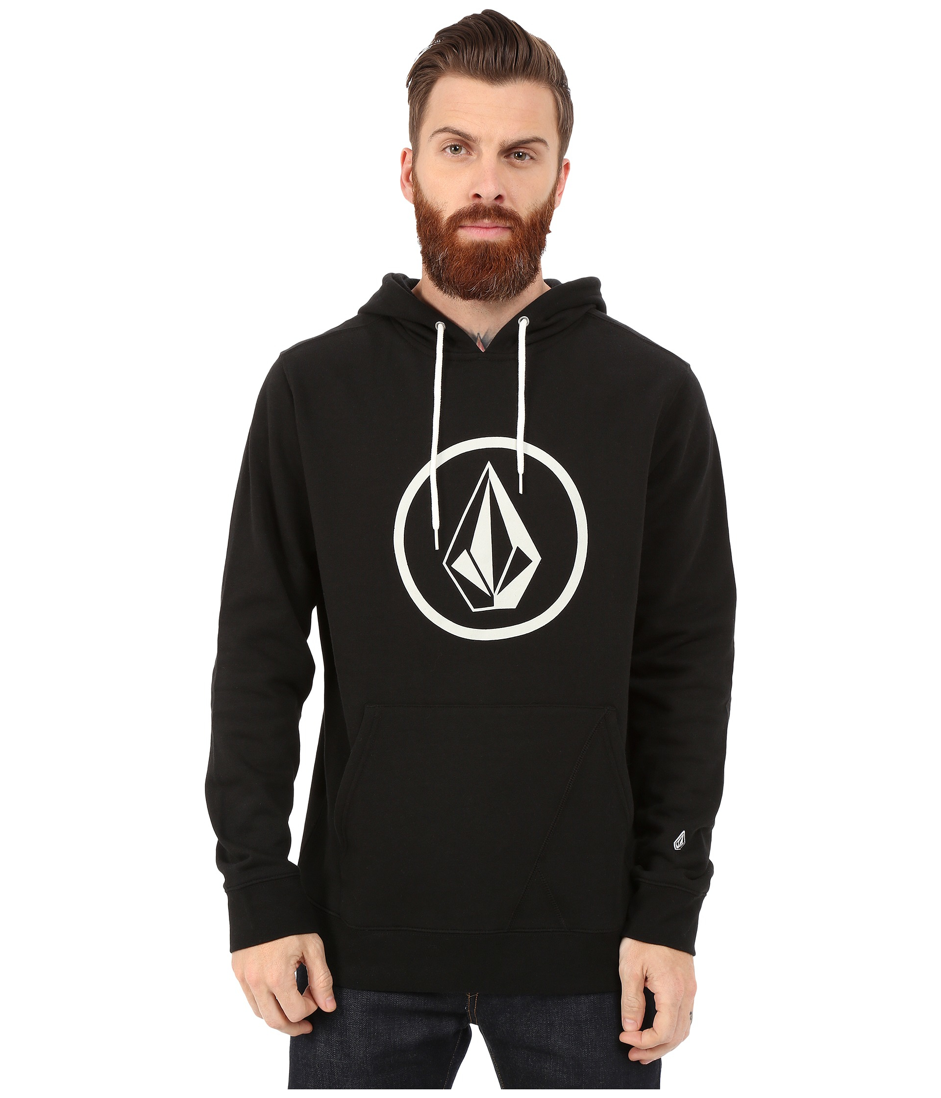 Stone Pullover Hoodie in Black for Men Lyst