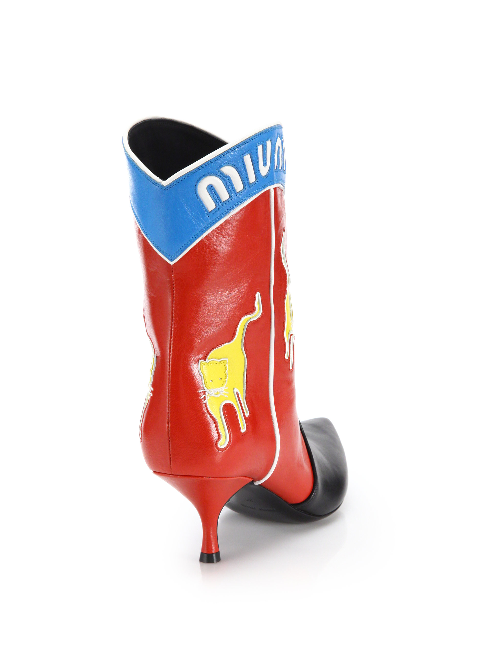 miu miu cowboy boots