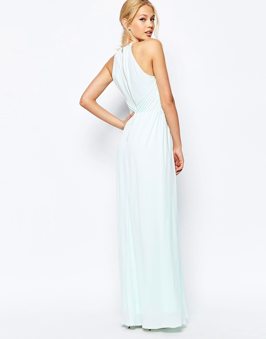 ted baker mint maxi dress