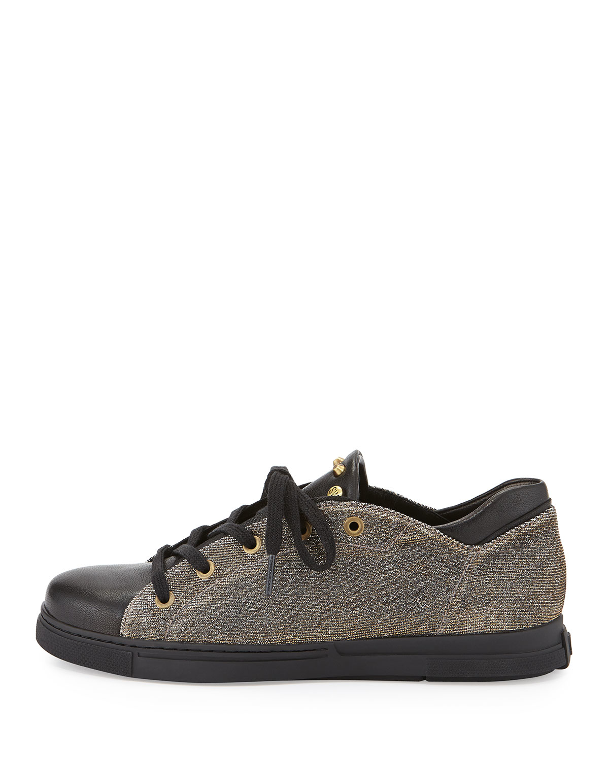 stuart weitzman glitter sneakers
