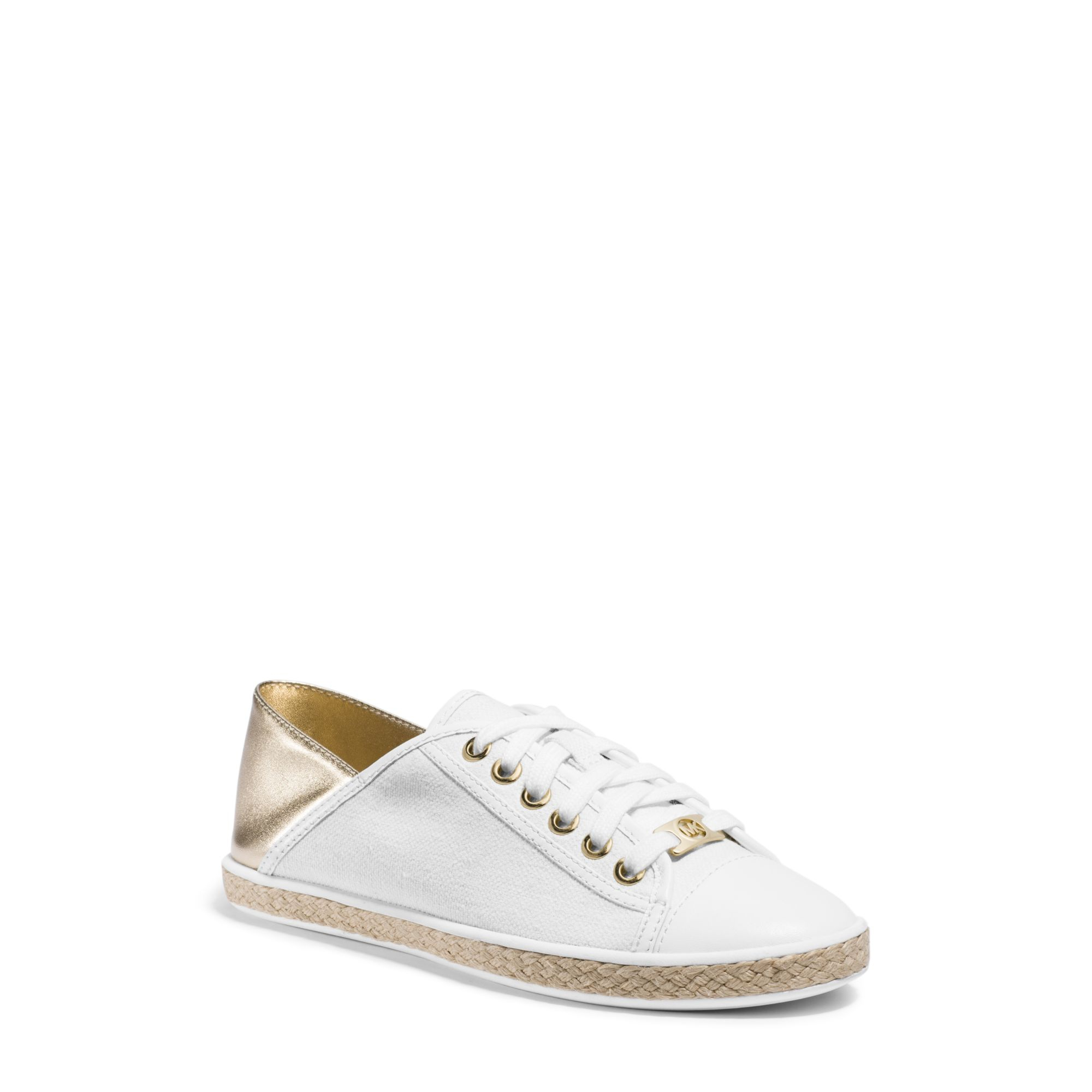 michael kors canvas sneakers