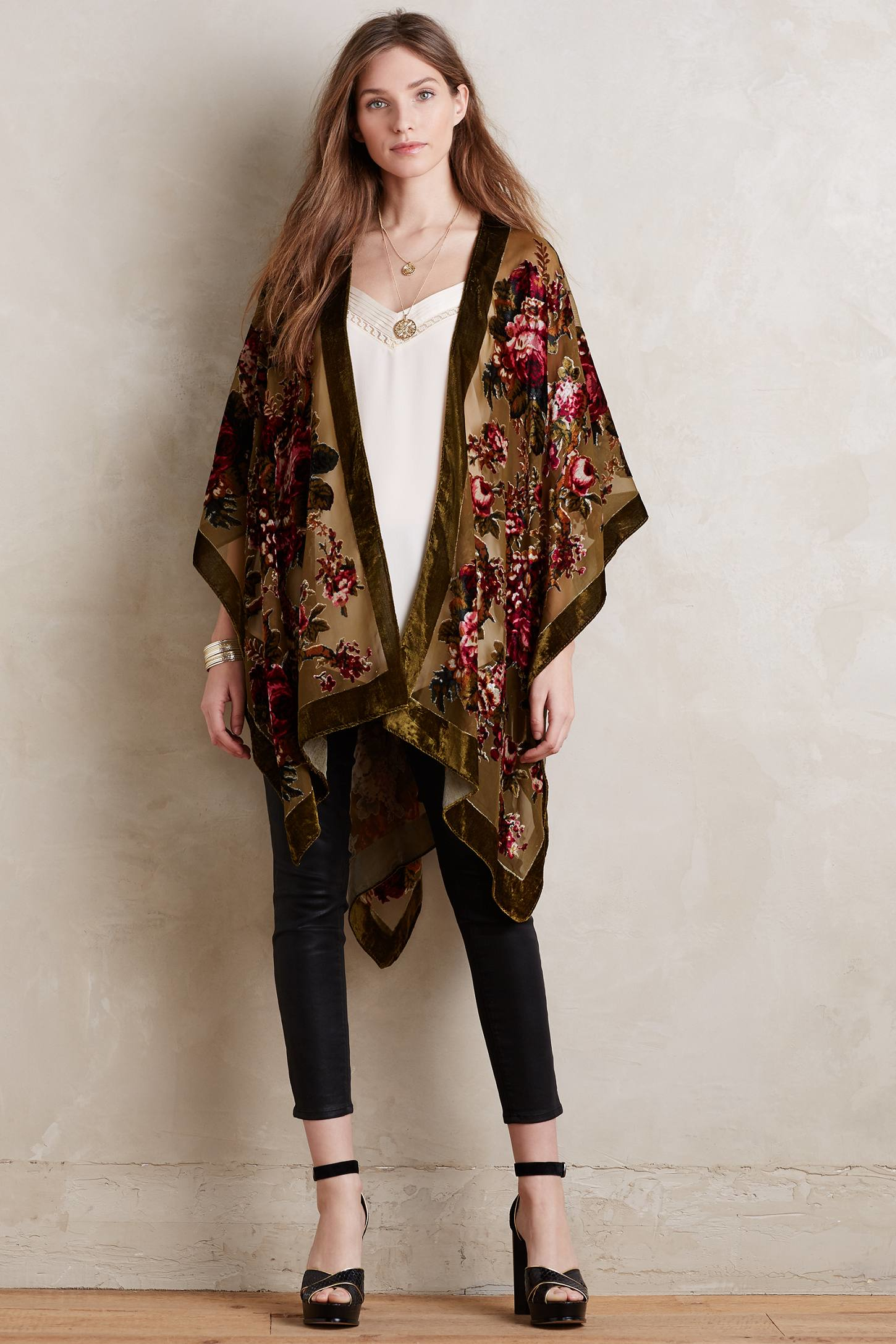 anthropologie green bournon velvet kimono product 1 398440536 normal