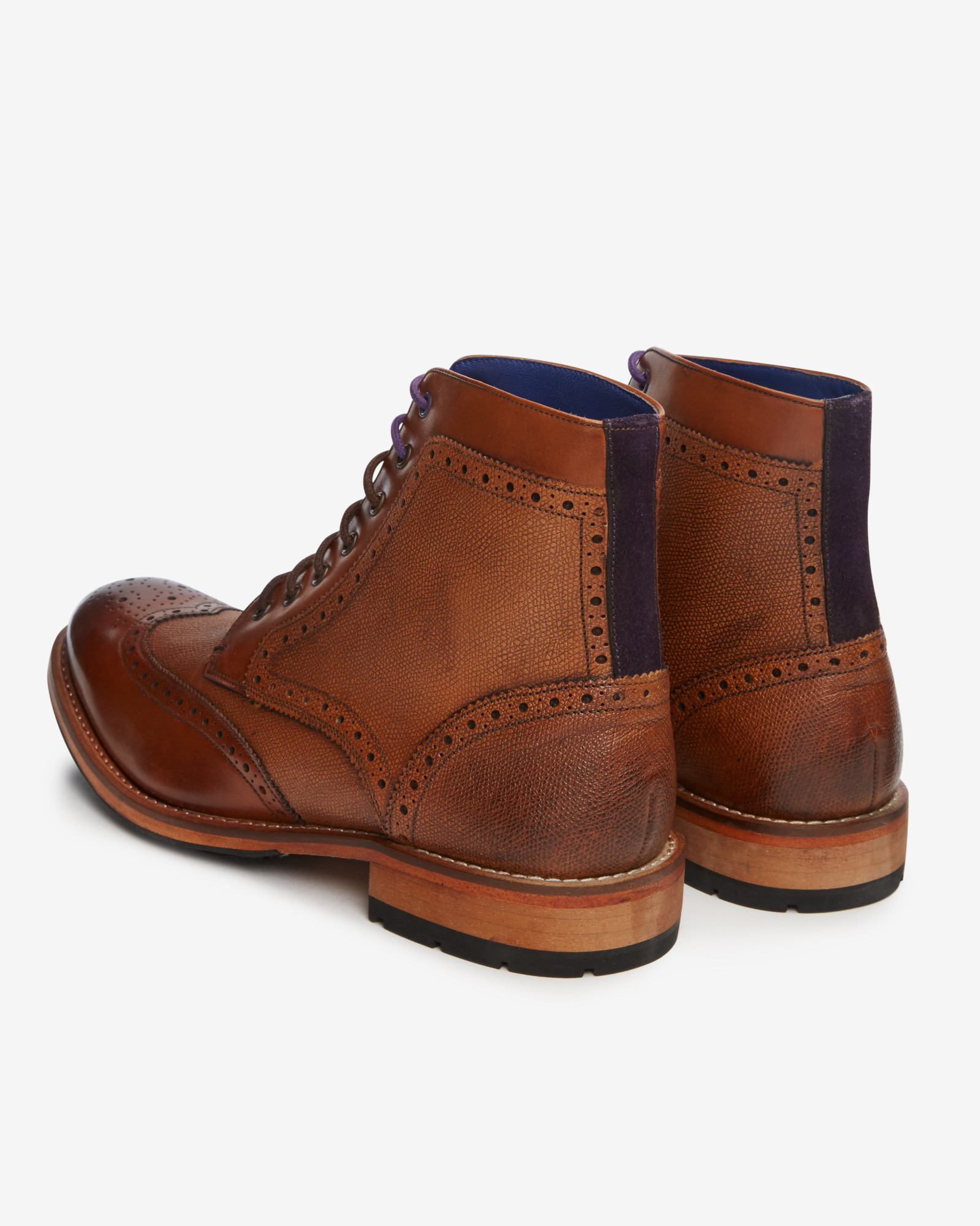 ted baker wingtip boots