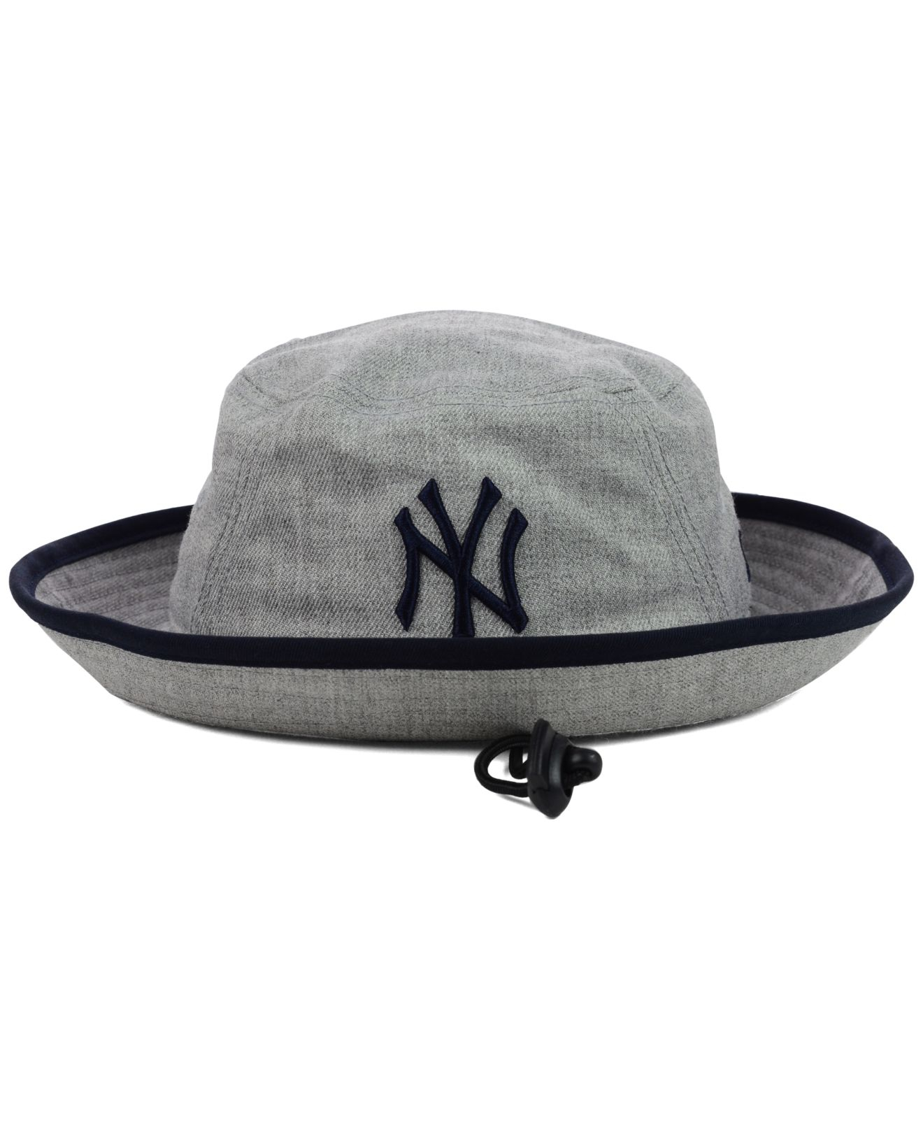 KTZ New York Yankees Heather Tipped Bucket Hat in Gray for Men | Lyst