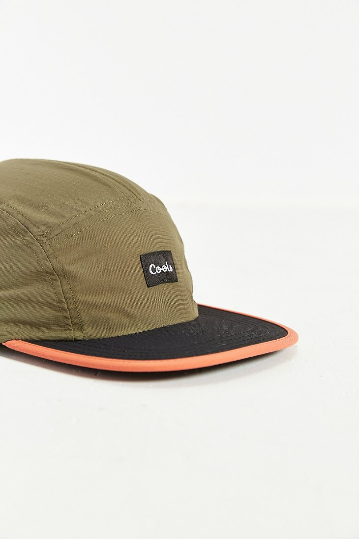 Barney Cools 5-Panel Hat in Khaki 