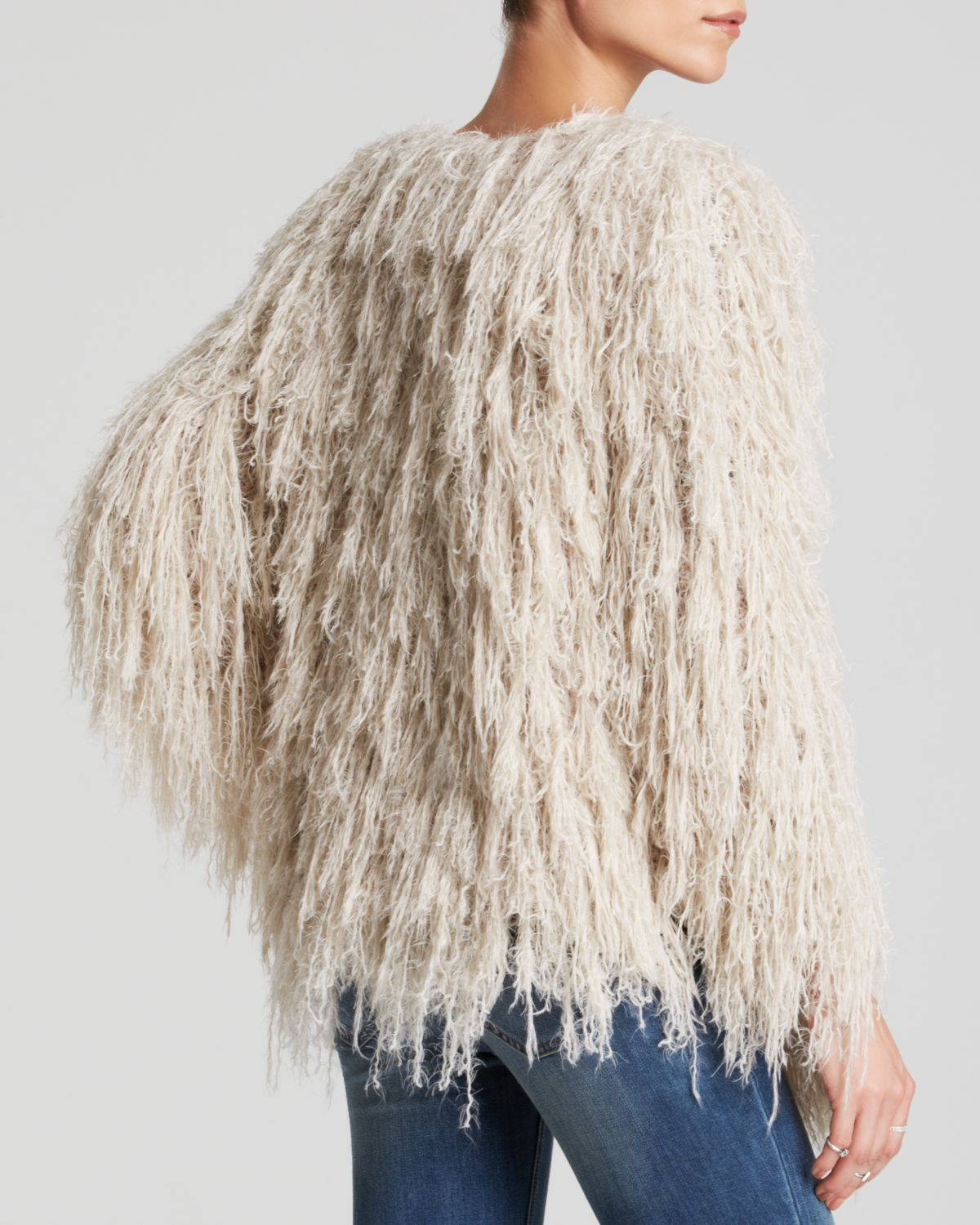 free people shaggy cardigan