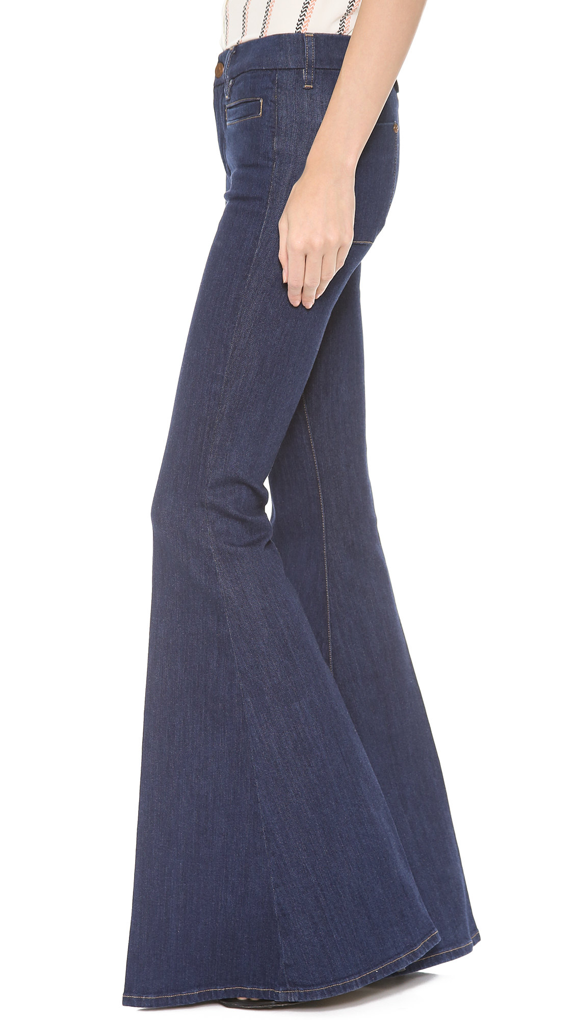 M.i.h jeans Marrakesh Super Flare Jeans True Blue in Blue Lyst