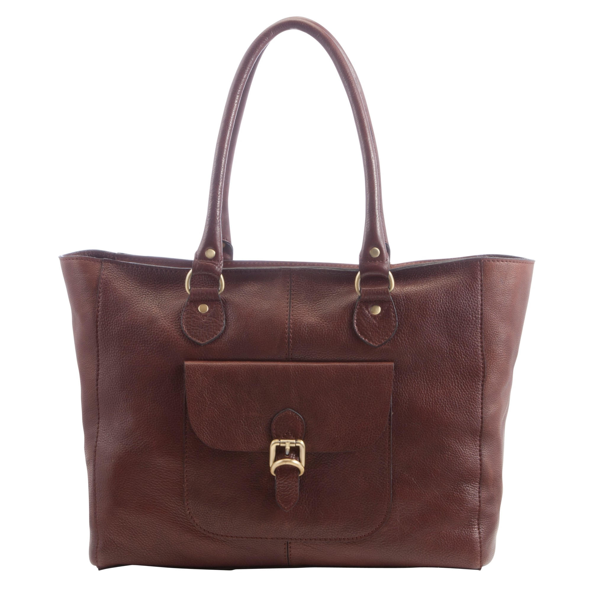 John lewis Winchester Large Leather Tote Bag in Brown (Dark Tan) | Lyst
