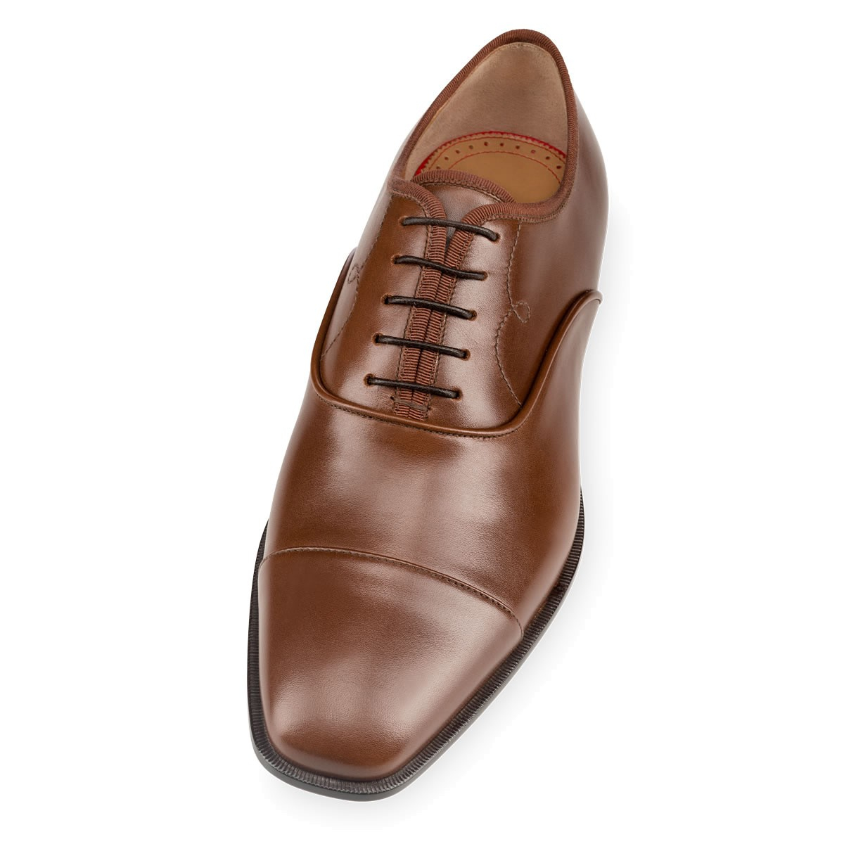 christian louboutin leather Olympio Flat Brogues | The Little Arts ...