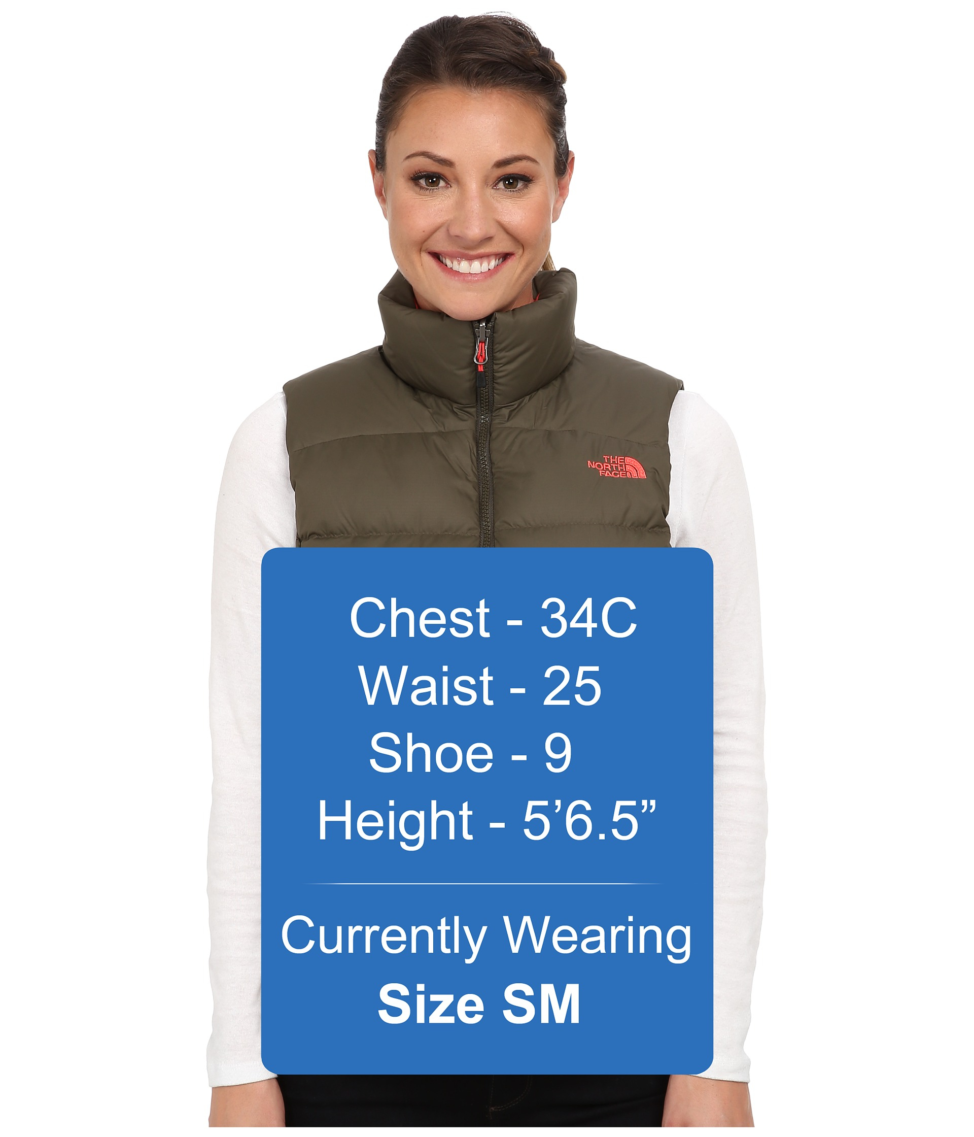 The North Face Nuptse 2 Vest in Brown - Lyst