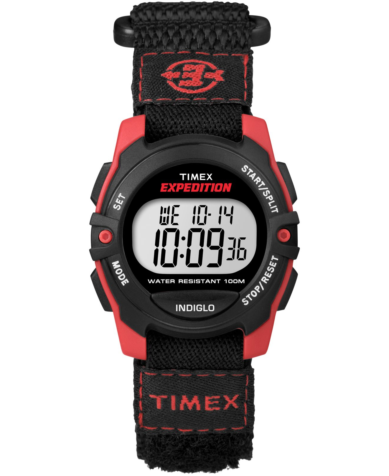 red timex watch
