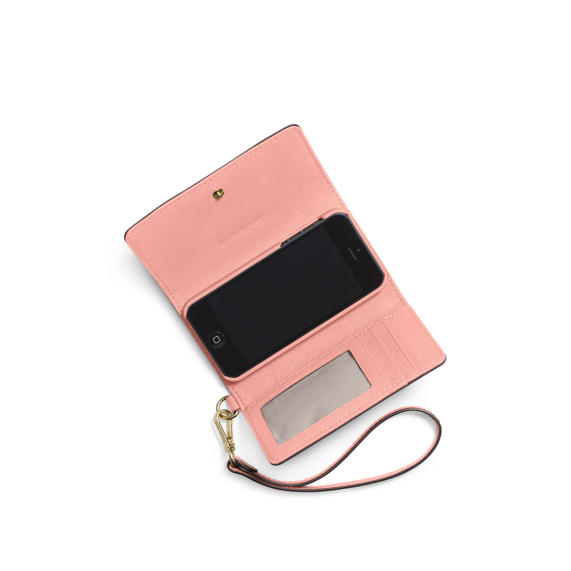 michael kors iphone 5 wallet pink