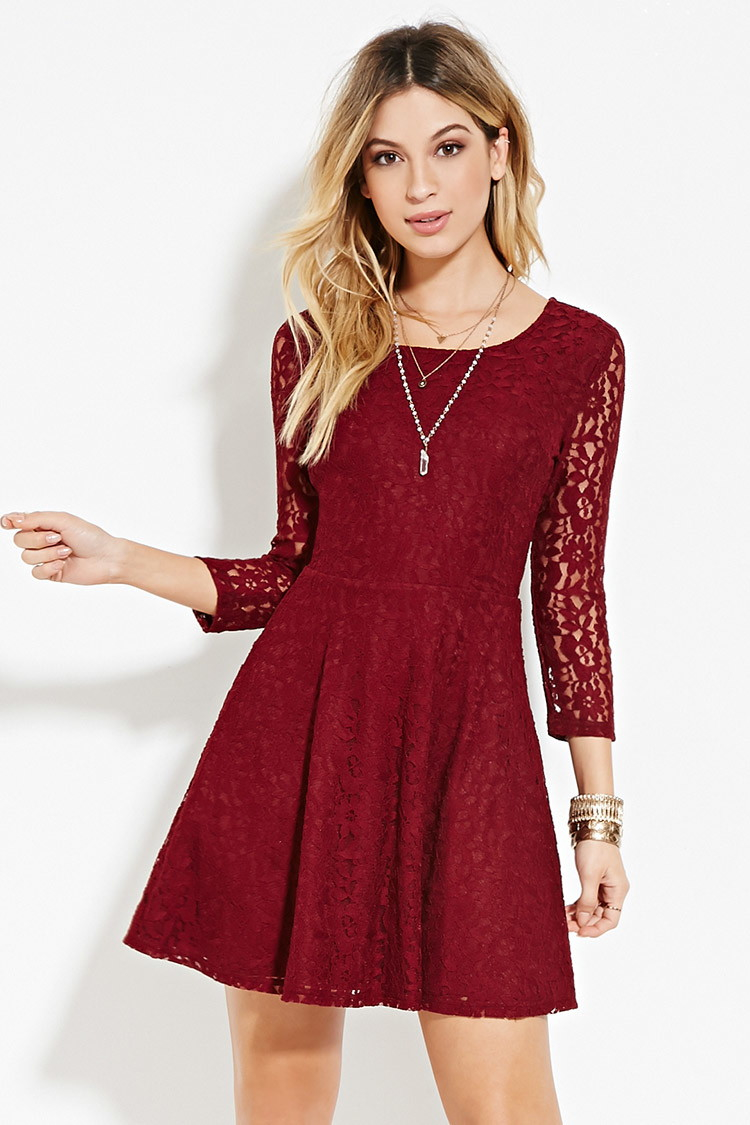 Fit and flare dress