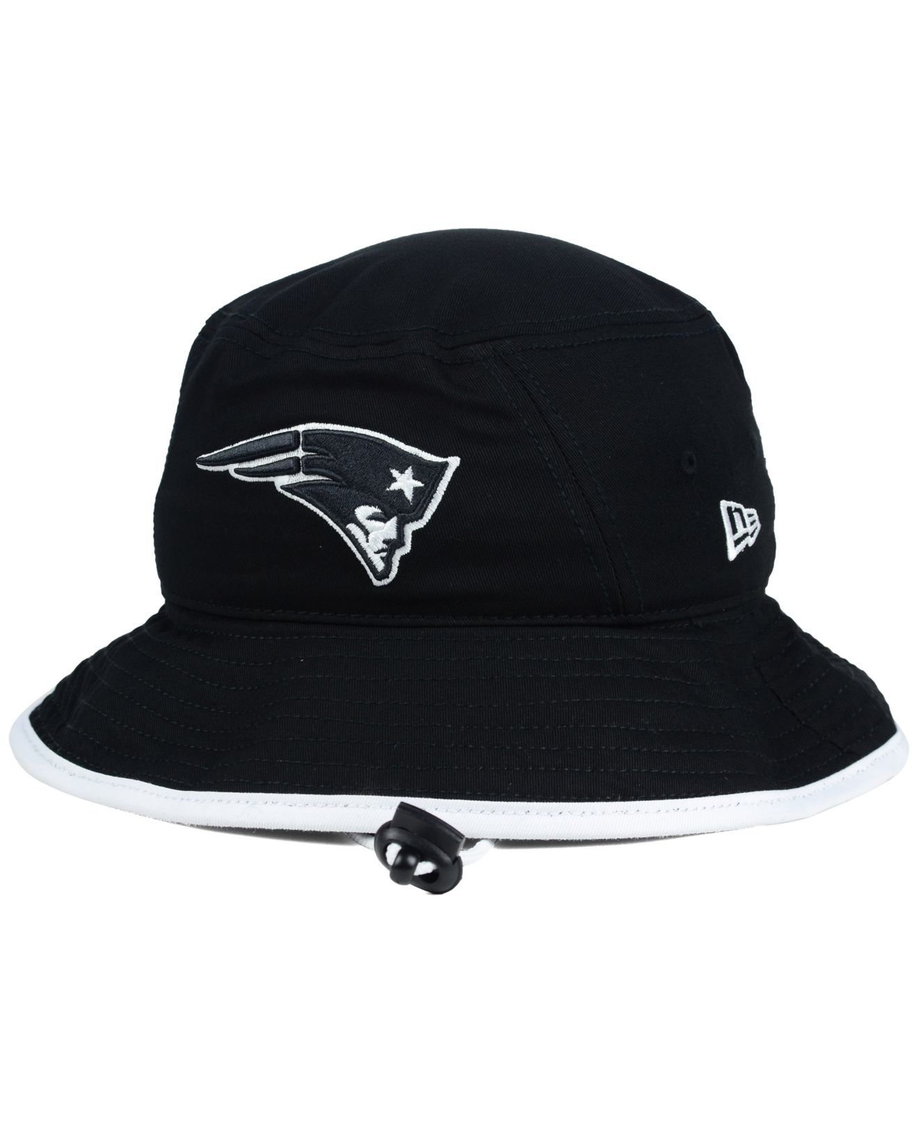 Lyst Ktz New England Patriots Nfl Black White Bucket Hat in Black