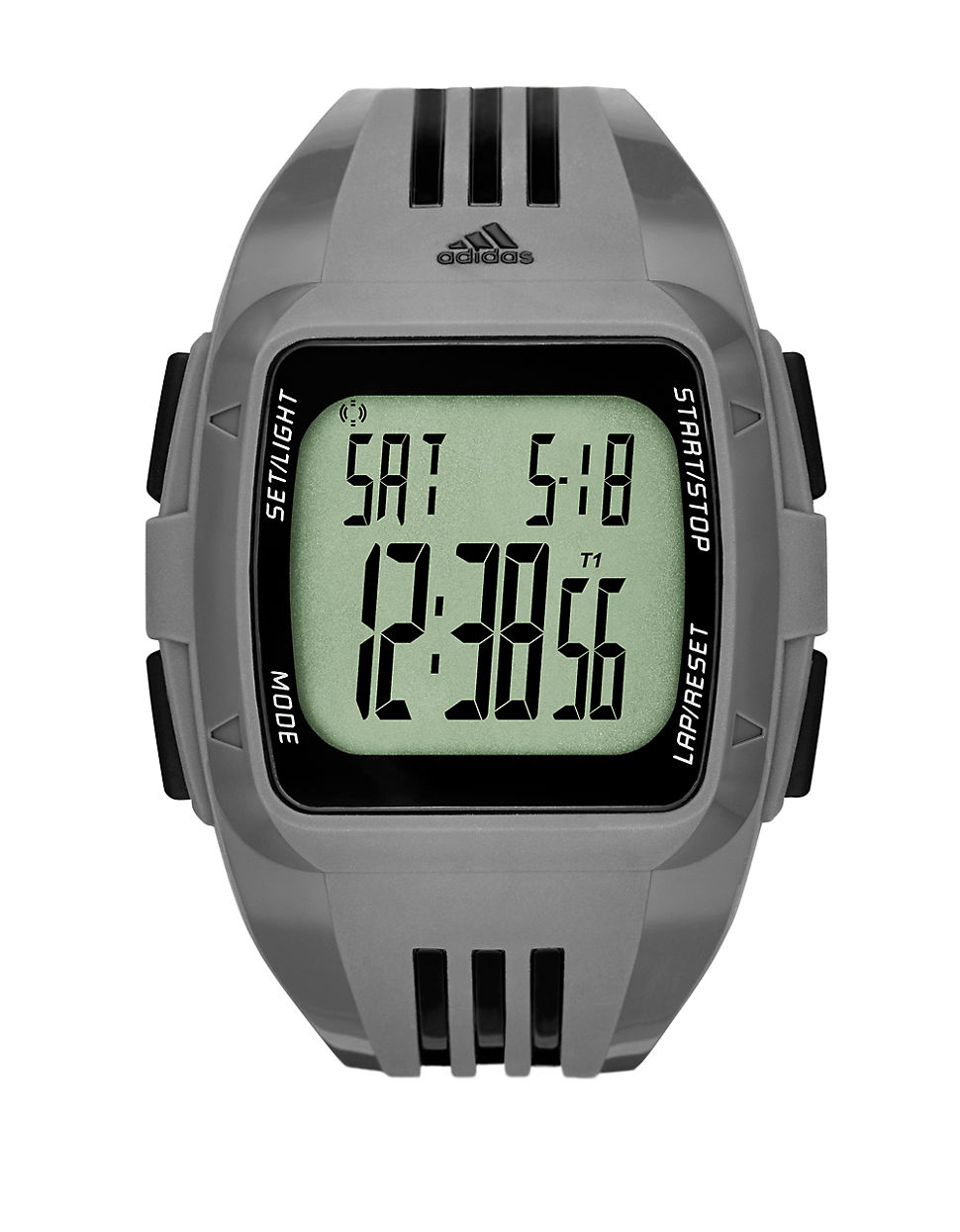 Lyst Adidas Mens Duramo Digital Watch in Gray for Men