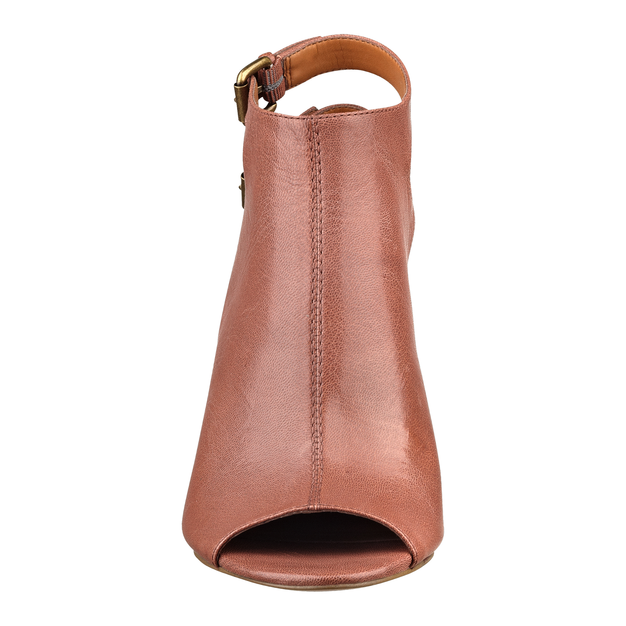 nine west cognac booties