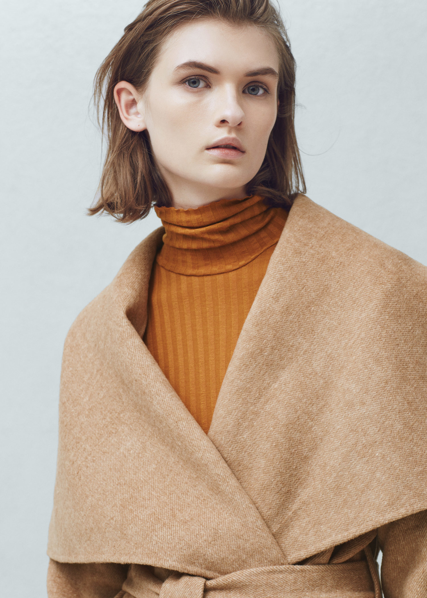 Mango Wool Handmade Coat in Brown Lyst