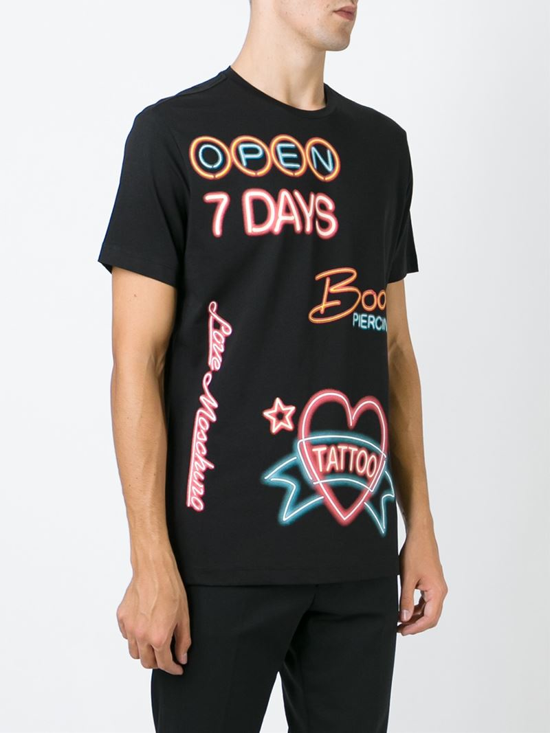 neon lights shirt