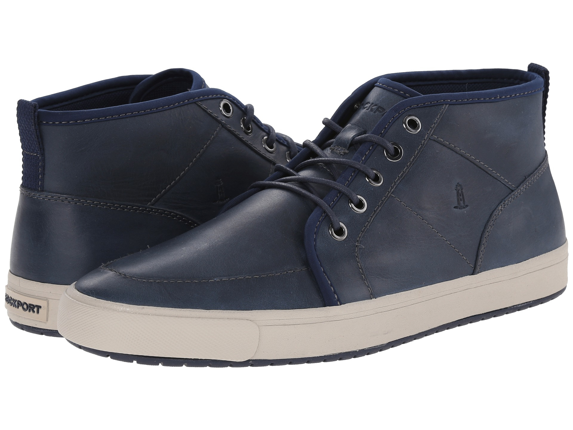 blue rockport boots