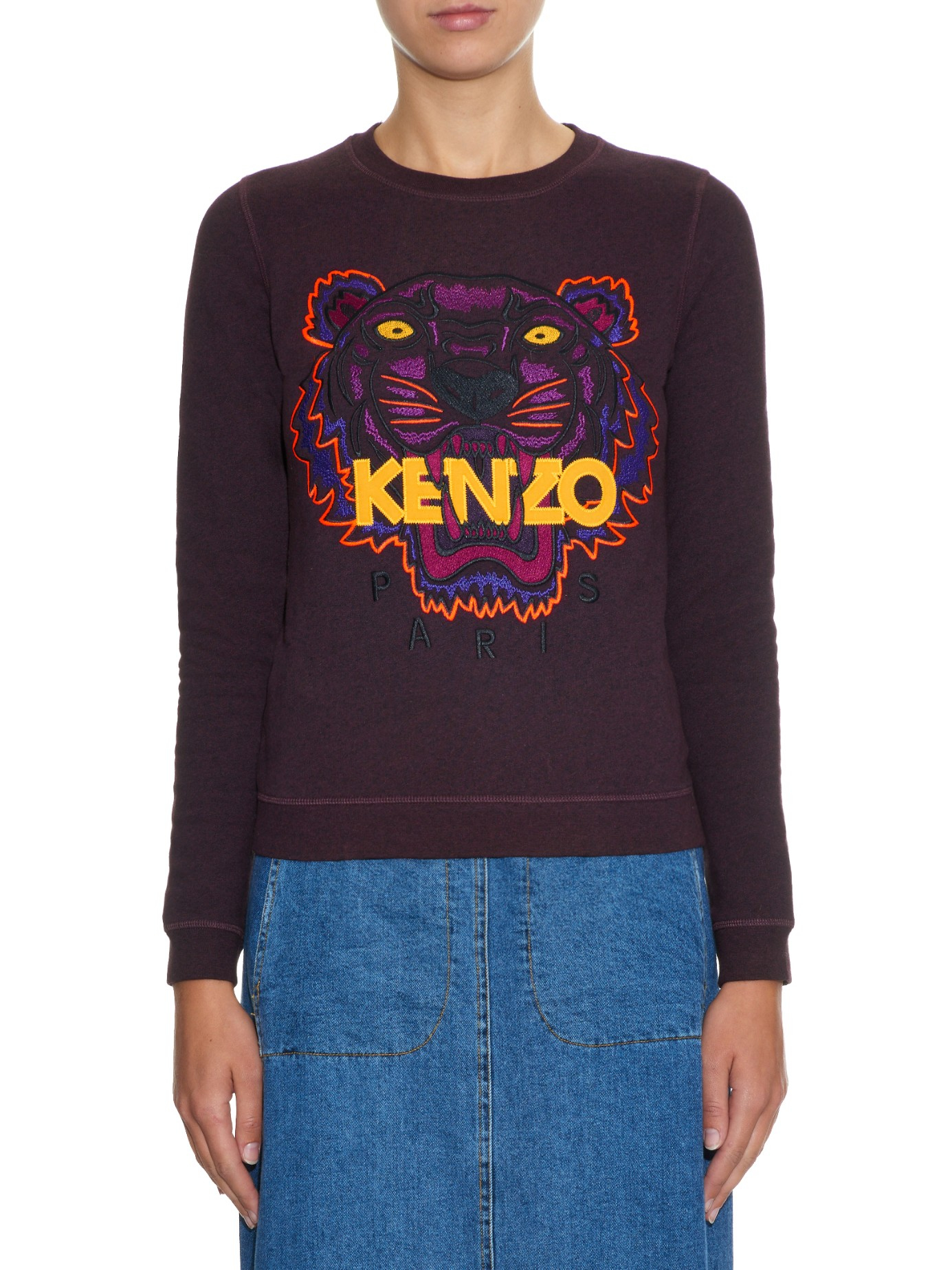 Purple kenzo sweater sales