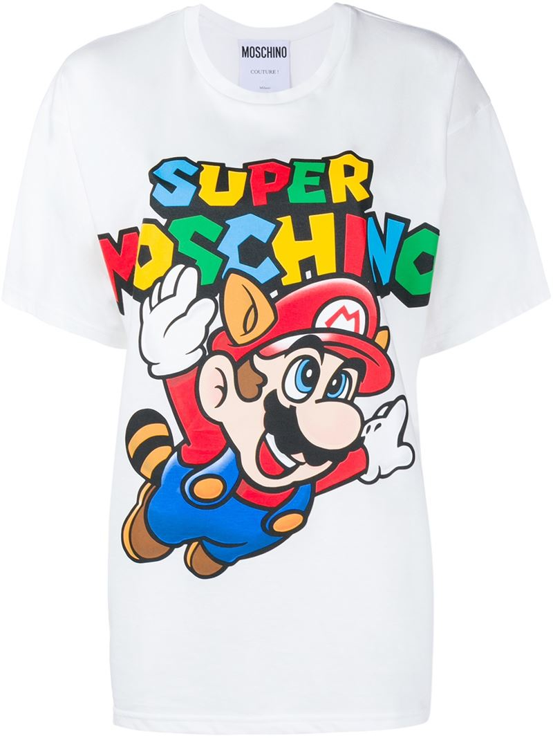 Moschino Super T-shirt in White for Men 