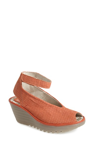 fly london orange sandals