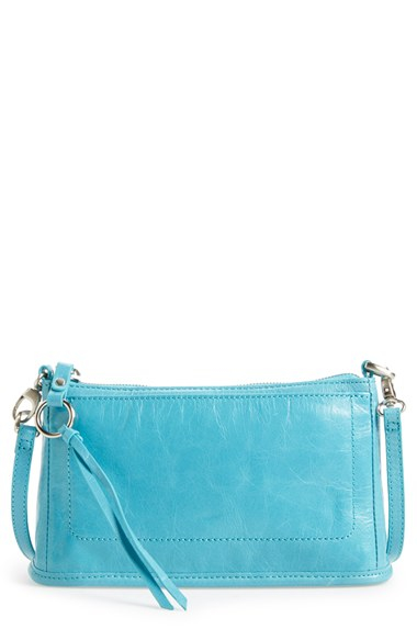 Hobo International &#39;small Cadence&#39; Leather Crossbody Bag in Turquoise (Blue) - Lyst