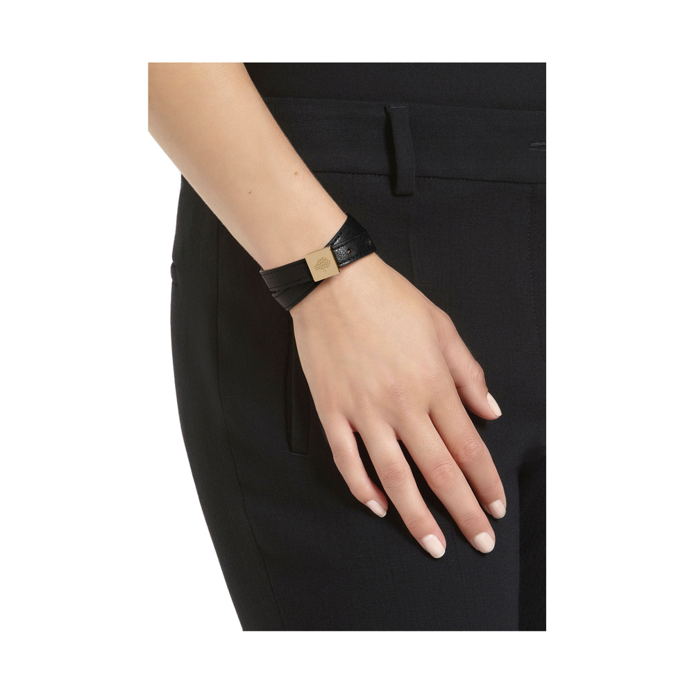 mulberry bayswater leather bracelet
