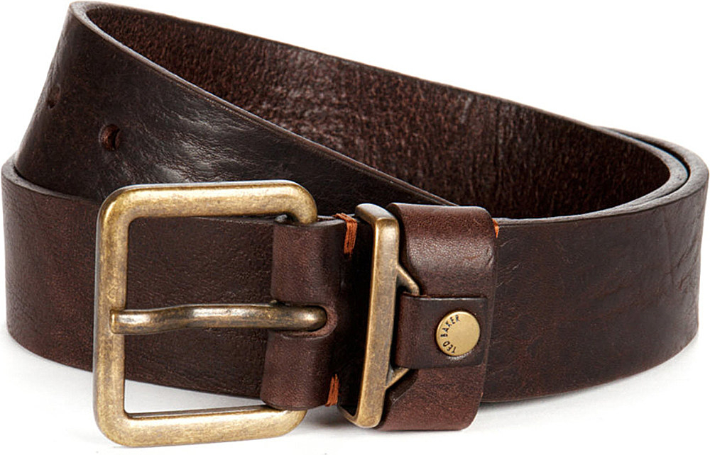 Ted Baker | Katchit Leather Belt Brown for Men | Lyst