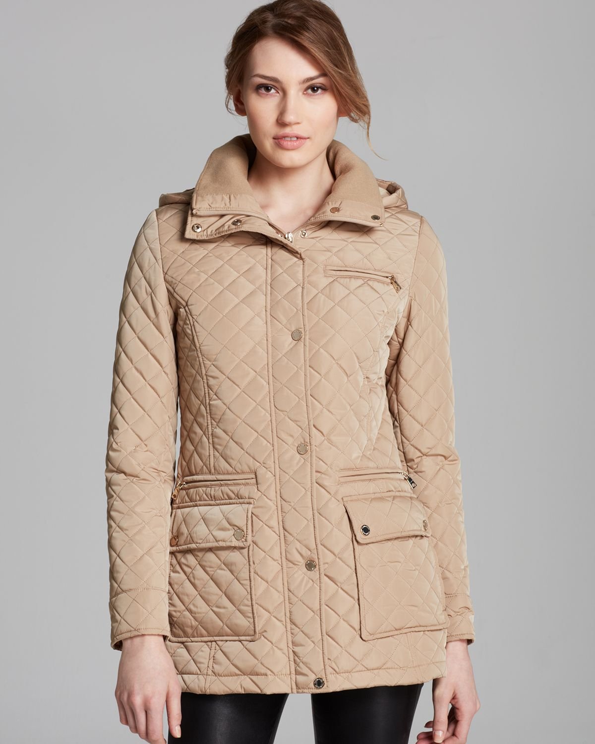 quilted calvin klein jacket