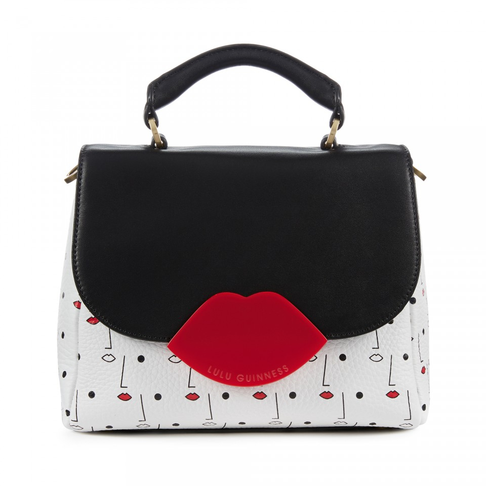 lulu guinness face bag