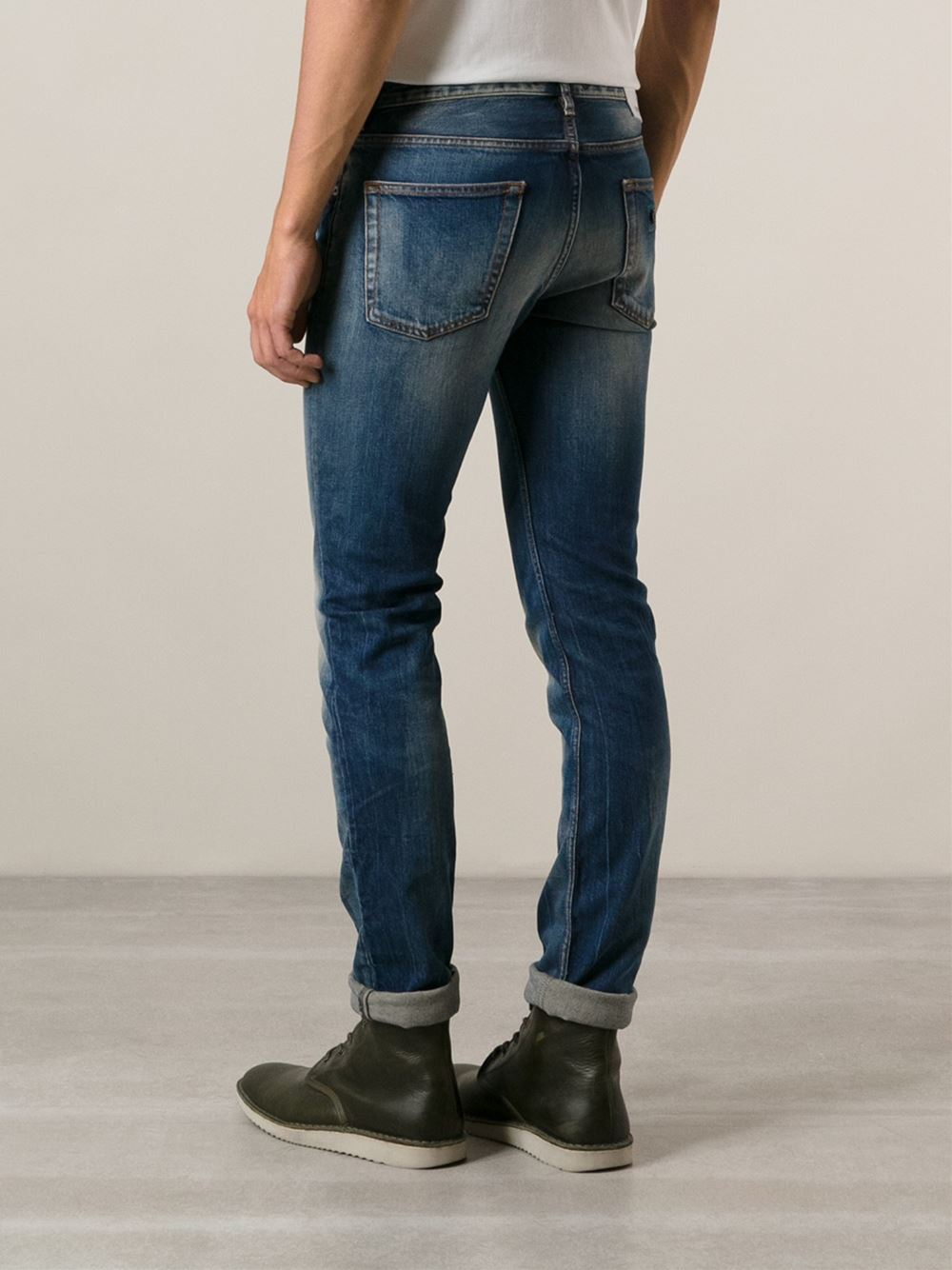 stone island stretch skinny jeans