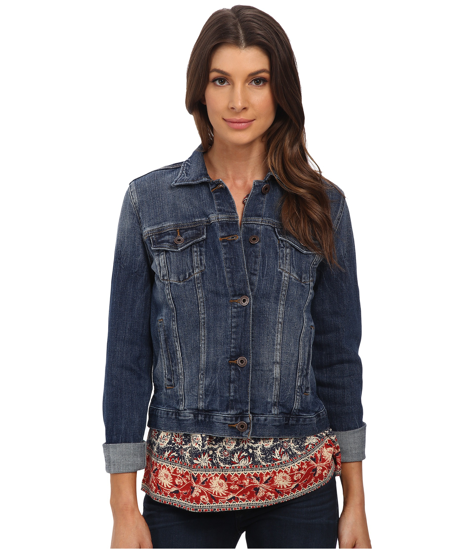 jean jacket lucky brand