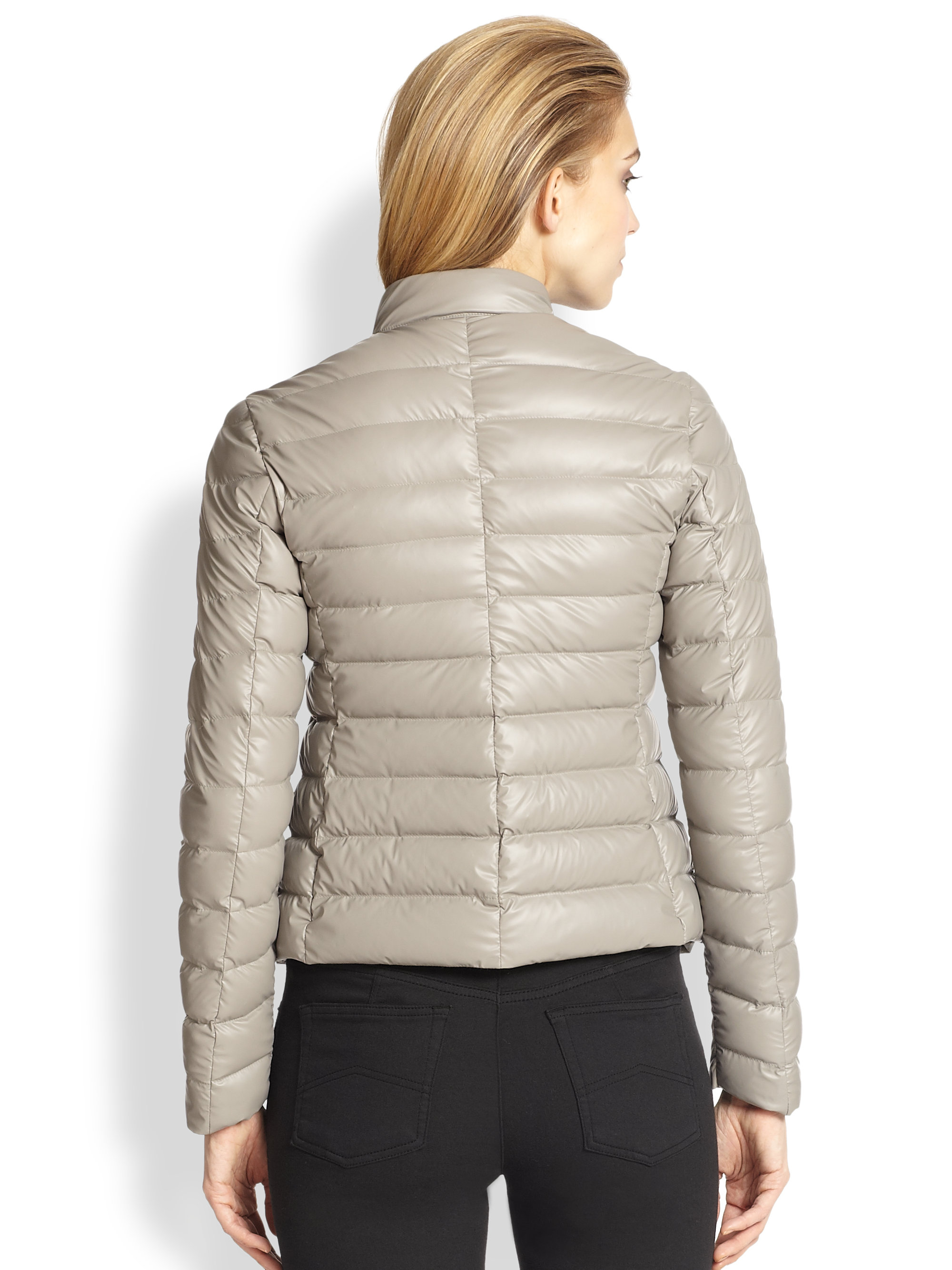 armani puffer jacket women's