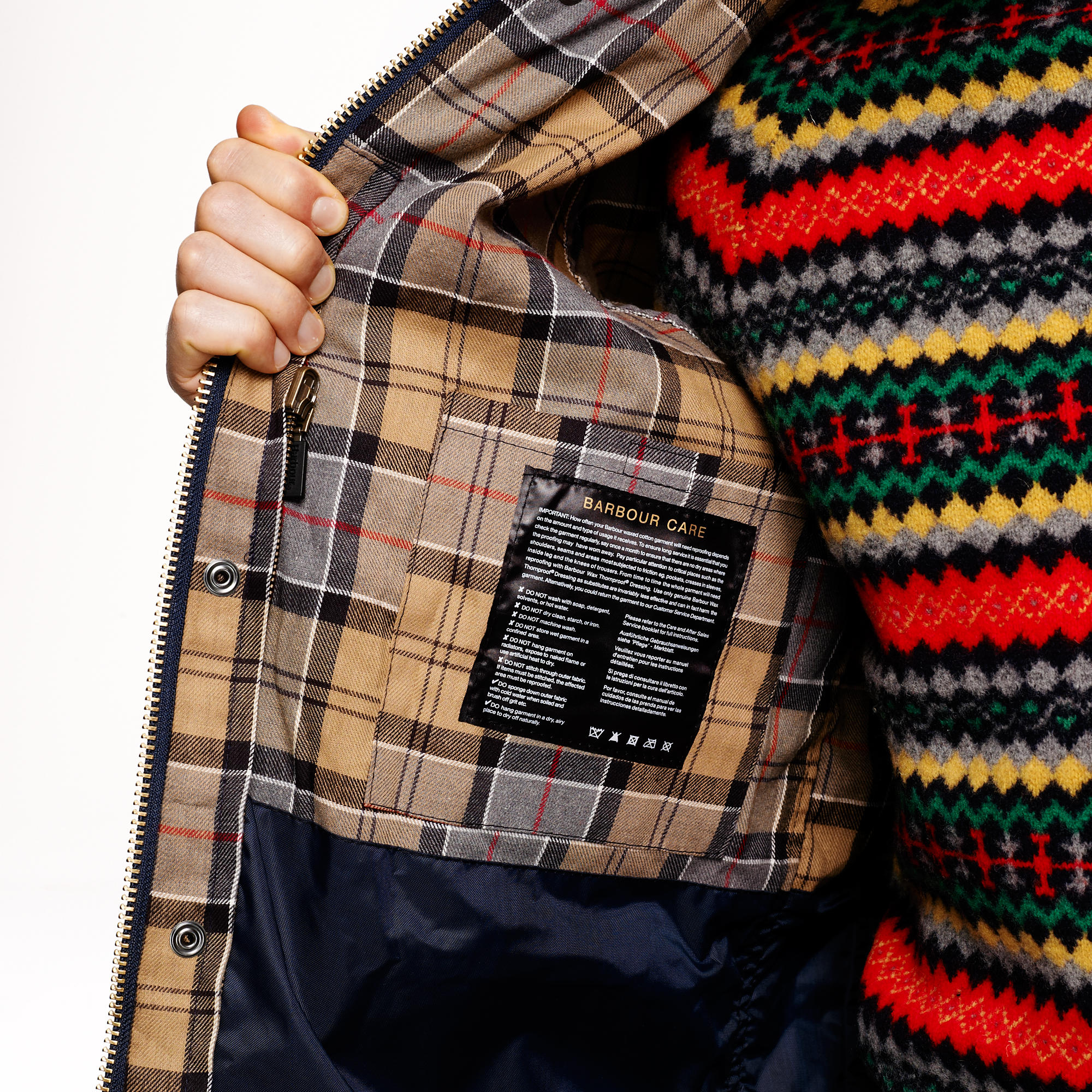 J.Crew Barbour Equestrian Bedale Jacket in Navy (Blue) for Men Lyst