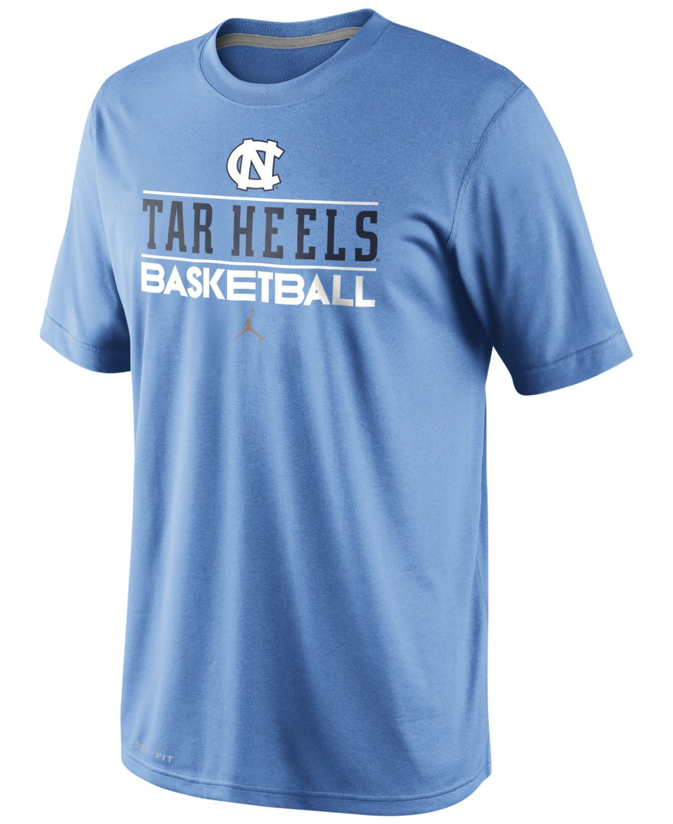 Nike Men'S North Carolina Tar Heels Team Issue Basketball Practice T-Shirt  in Blue for Men | Lyst