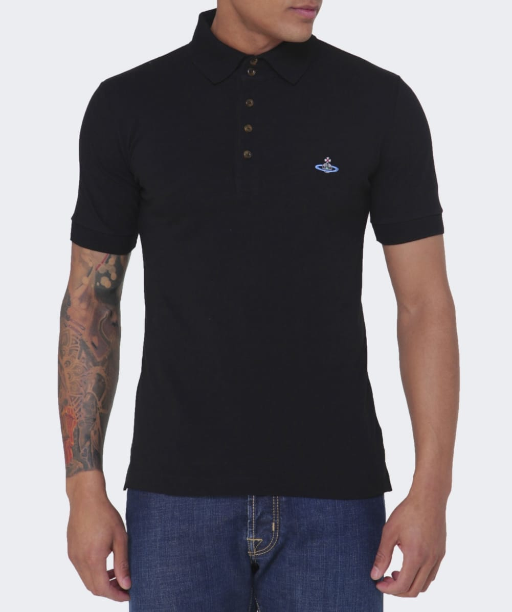 black vivienne westwood polo