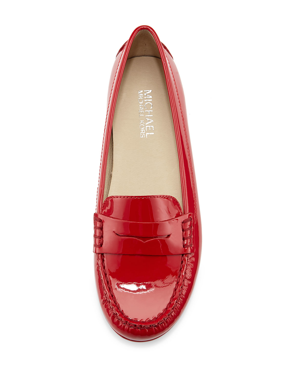 michael kors ripley leather loafer